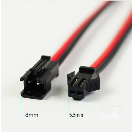 JST SM2.54 2.54mm Connector Housing Header Terminals for LED Strip Power Supply