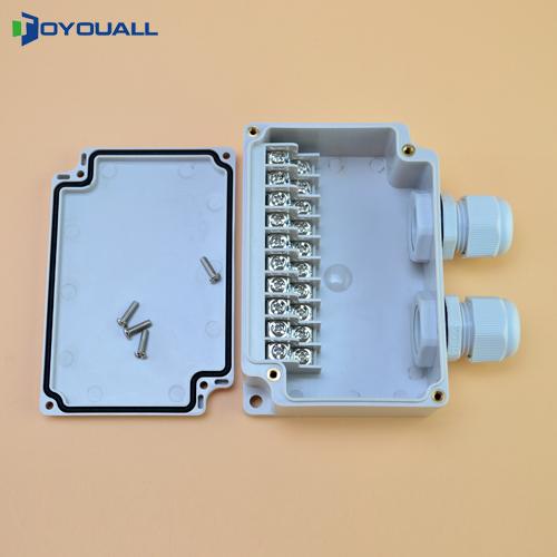 IP65 Waterproof Junction Box 110*75*43mm Terminal Blocks Electric Enclosure 10 Ways