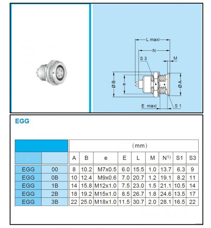 FGG EGG 2B 6 Pin Plus 1 Way Push Pull Self-lock Plug Socket Electrical Pneumatic Mixed Connector