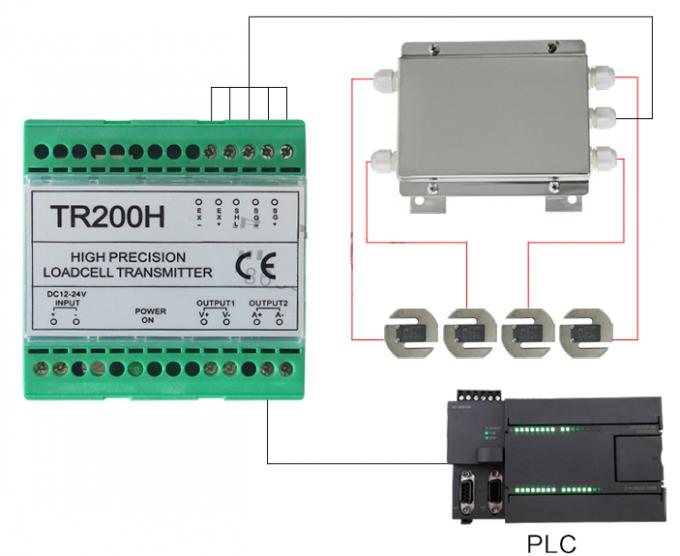 4-20MA 0-10V 0-5V Load Cell Sensor Amplifier Transmitter Voltage Current Converter