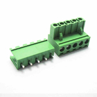 5.08mm Pitch PCB Plug-in Screw Terminal Blocks Plug + Straight Pin Header