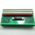 SCSI 50 Pin Quick Connectors Spring Clamp Terminal Blocks Breakout Board Adapter