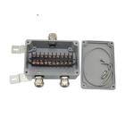 Sealed Die-cast Aluminum Enclosure Case Project Junction Box 86*76*57mm with Terminal Blocks