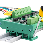 16 Ways PLC Output Power Amplifier Module Relay Board ZC16BN NPN Signal Outlet