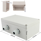 Electrical Cable Distribution Junction Box 200*120*75mm Waterproof with Din Rail Terminal Blocks