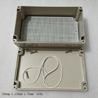 Electrical Cable Distribution Junction Box 200*120*75mm Waterproof with Din Rail Terminal Blocks