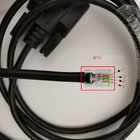 DB9 Female RS232 Serial COM Port to RJ11 RJ12 Connector Exapansion Cable