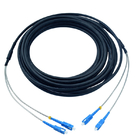 Outdoor Armored Fiber Optic Cable With FC SC LC ST Connector Assembled 30 to 1000 Meters