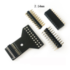 1.27mm Female to 2.00mm 2.54 mm Male Pin Headers Adapter PCB Board Converter Kit