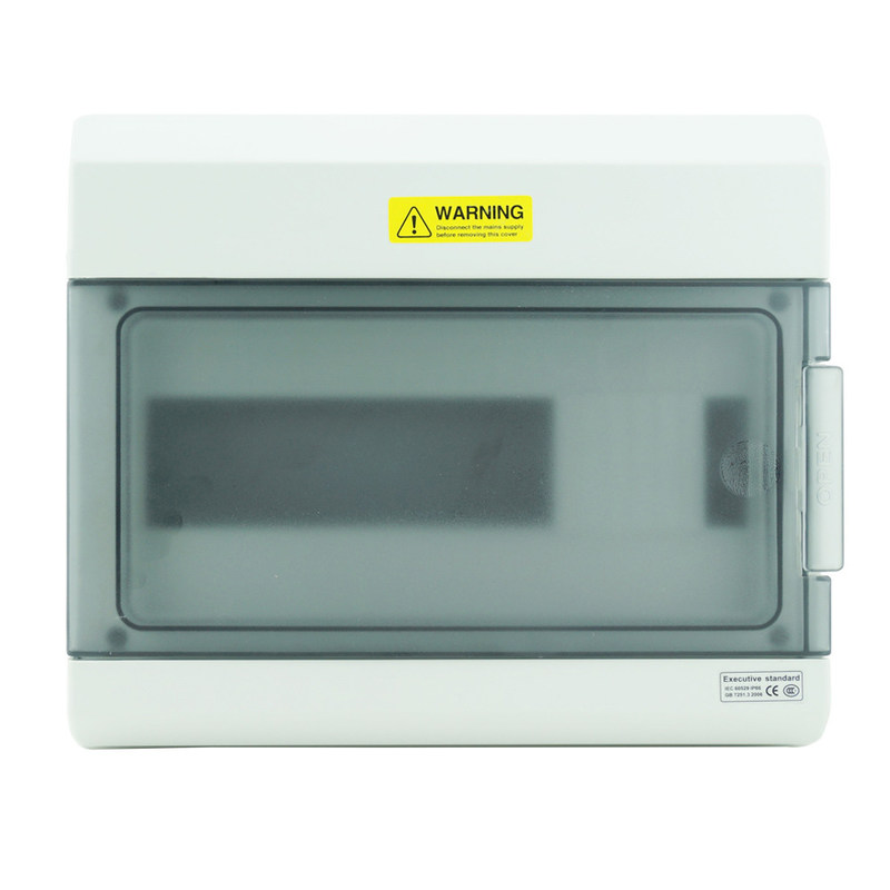 12 Way IP67 Waterproof Outdoor Electrical Distribution Box Plastic Enclosure