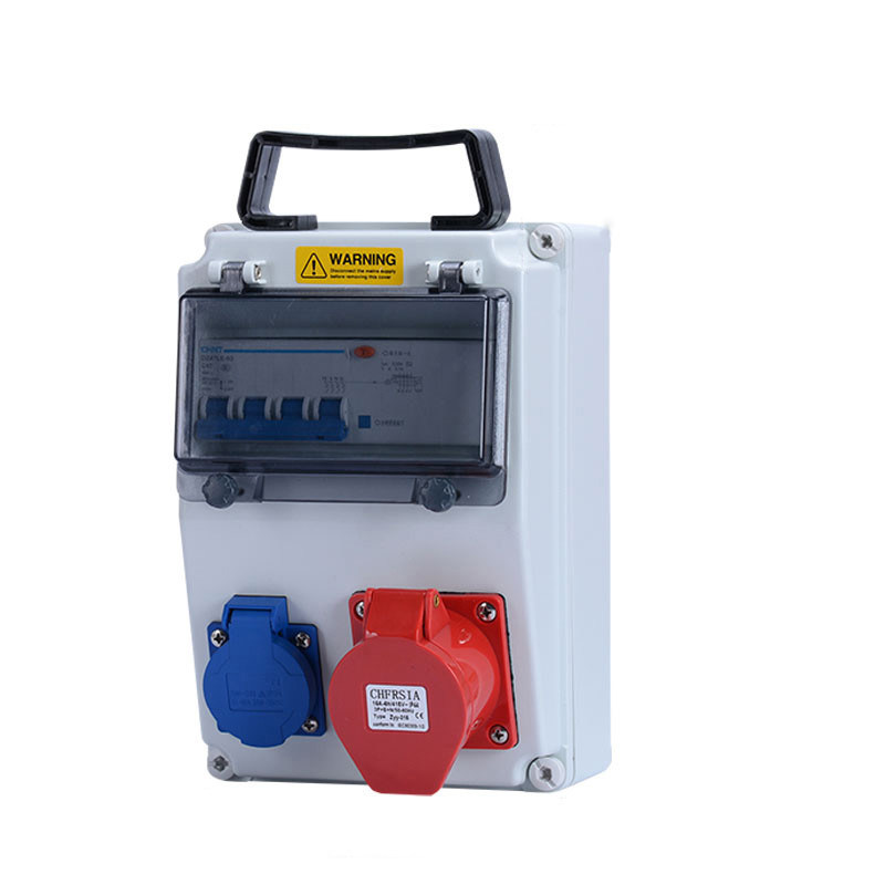 IP65 Waterproof Outdoor Electrical Socket Plastic Electric Box AC 380V