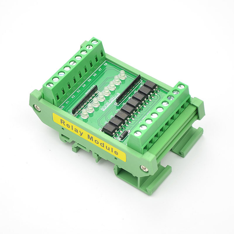 TTL HTL Signals Converter Terminal Blocks Board 8 Ways For PLC NPN or