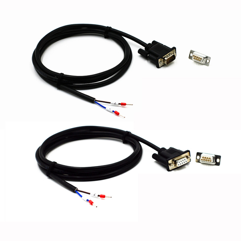 DB9 Male Or Female Connector RS485 Serial Port to 2pin Terminals