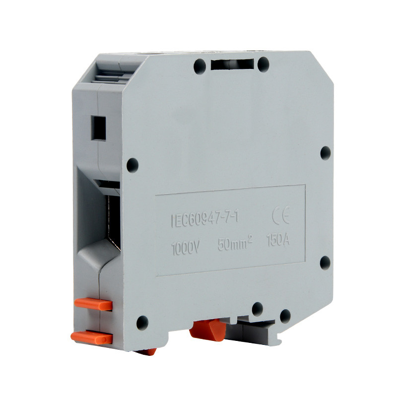 UKH50 UK Series DIN Rail Screw Clamp Terminal Blocks 150A 1000V 50m㎡