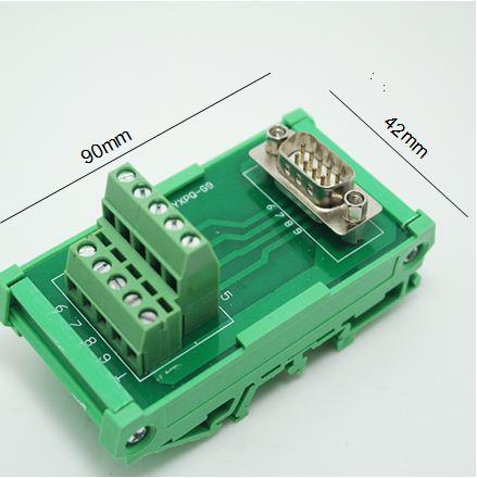 DB9 D Sub 9 Pin Single End Male Female Connectors Terminal Block ...