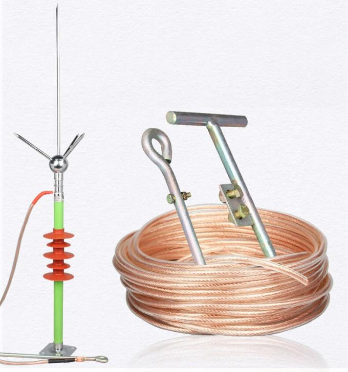 Lightning Conductor Building Earth Grounding Protection Rod Lightning