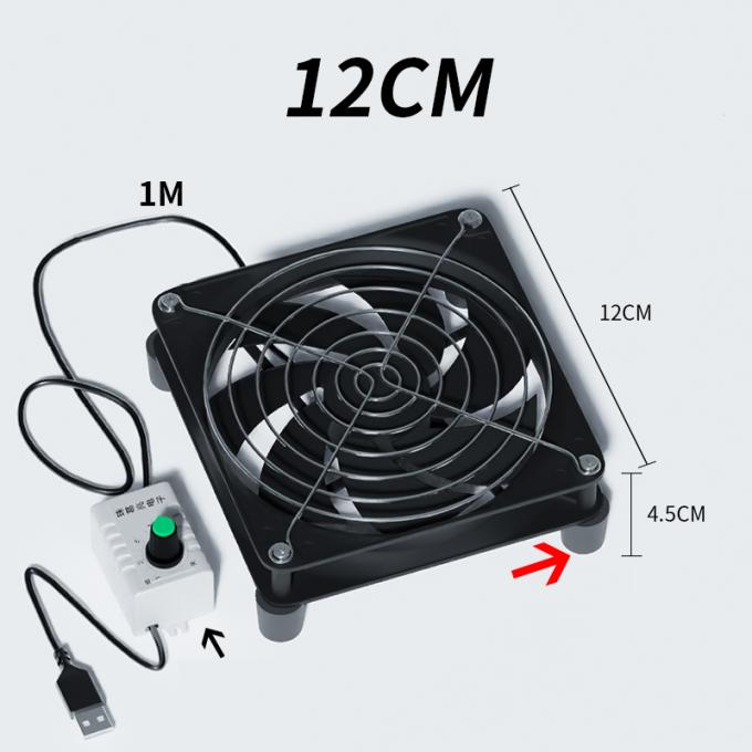 5V Adjustable USB Computer Chassis Cooling Fan Radiator Cooling Fan ...