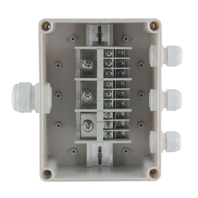 Cable Distribution Junction Box 200*150*100mm Waterproof with Din Rail Terminal Blocks