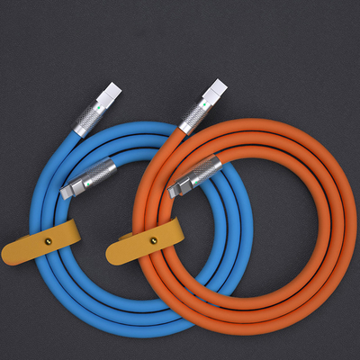 Laptops Tablets Cell Phones USB 3.1 Type C Charge Cable 6mm Outer Diameter PD 120 Watt Charging