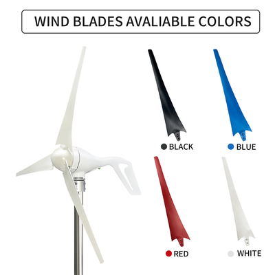 Garden Yard Windmills Wind Turbine Power Generator With DC Charge Controller 400W 12V 24V