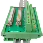 DB37 D Sub 37 Pin Male Female Dual Connectors Terminal Block Wiring Breakout Board
