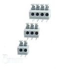 5.0mm Pitch Screwless Spring Clamp Terminal Blocks Jointable