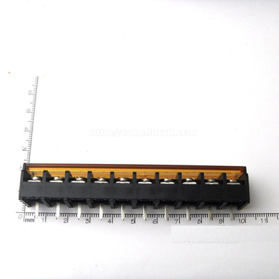 9.5mm / 0.375" Barrier Screw Terminal Blocks Side Pin Mounting