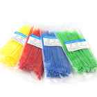 2.5mm x 150mm Colorful Plastic Nylon Self-locking Packaging Cable Wire Zip Ties