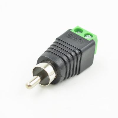 UTP Cat5/Cat6 Cable Audio/Video AV Male RCA to Screw Terminal Blocks