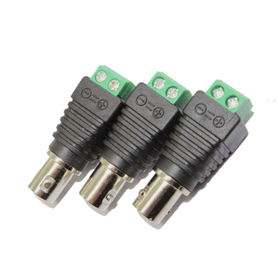 Screw Terminal Blocks Coaxial Cat5 to BNC Female Video Balun Connector