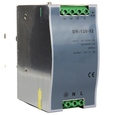 DR-120-12 120W 12V 10A DC Output Din Rail Switching Mode Power Supply