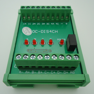 Converter of Open Collector HTL 24v into Differential TTL 5v Signal 4 Ways Universal