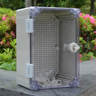 300*200*160mm IP65 Waterproof Electrical Enclosure Outdoor Plastic Wall Junction Box Case