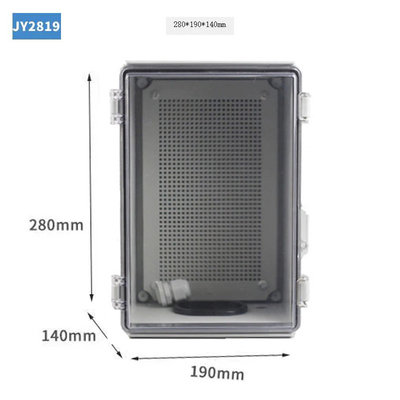 Electrical Enclosure Outdoor Wall Mount Plastic Swtich Box Rainproof 26cmx16cmx10cm