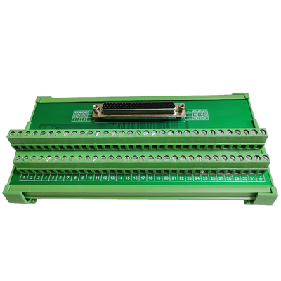 DB62 D Sub 62 Pin Female Socket D Sub Terminal Block Breakout Board Adapter Connector DIN Rail