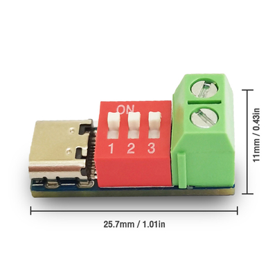 USB-C Power Delivery Trigger Boost Module PD QC Decoy Board USB Type-c to 12v Fast Charger