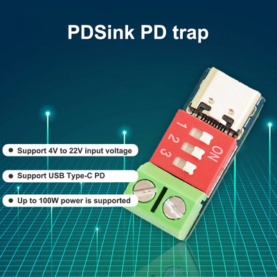 USB-C Power Delivery Trigger Boost Module PD QC Decoy Board USB Type-c to 12v Fast Charger