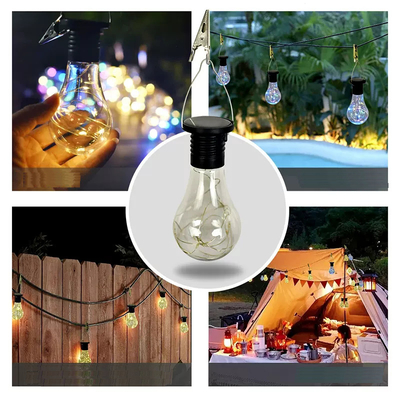 Solar Light Bulb Hanging Outdoor Garden Camping Lighting LED Solar Lamps 6 - 8 Hours