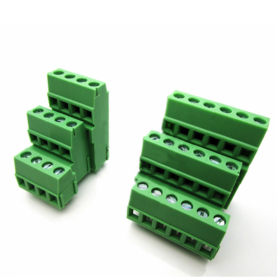 5.08mm / 5.00mm Pitch PCB 3 Row Screw Terminal Blocks 2pin 3pin Jointable