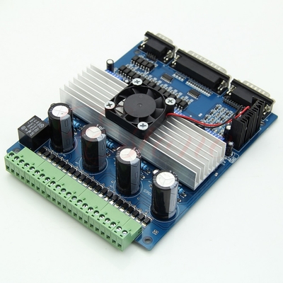 Stepper Motor Driver TB6560 4 axis Controller Board for CNC Engraving Machine 0-10V