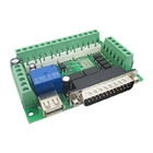 5 Axis Mach3 CNC Stepper Motor Driver Adapter Interface Breakout Board with USB Cable