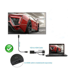 VGA Male To HDMI 1080P HD + Audio TV HDTV Video Converter Adapter with Cable