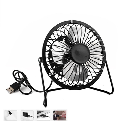 Solar Powered USB Fan Solar Panel Mini Portable Metal Fan Cooling Ventilation