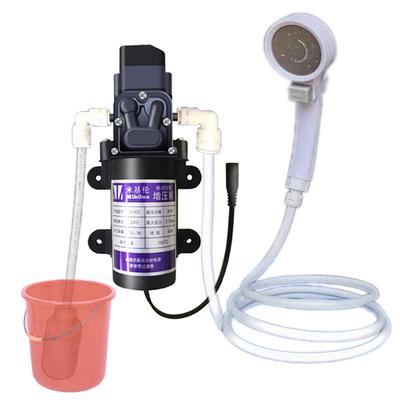 Outdoor Shower Kit 12V Car Handheld Camping Showers with Water Pump Washer handheld Faucet Kit