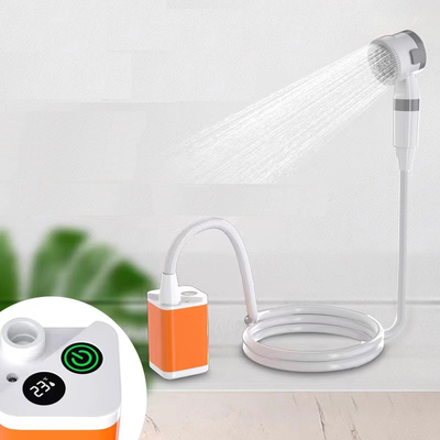 Outdoor Camping Shower Rechargeable Electric Shower Pump for Camping Bath Hiking Travel Pet Washing