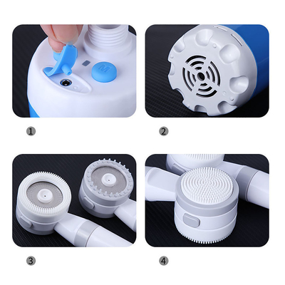 Outdoor Portable Electric Bath Kit Rechargeable Pump for Travel Caravan Van Camping Shower Pet Clean