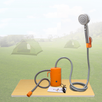 Outdoor Shower Rechargeable 4400mAh Battery Powered Shower Pump for Hiking Travel Beach Pet Cleaning