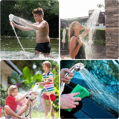 6000mAh Rechargeable Battery Powered Outdoor Shower Water Pump for Travel Beach Pet Cleaning