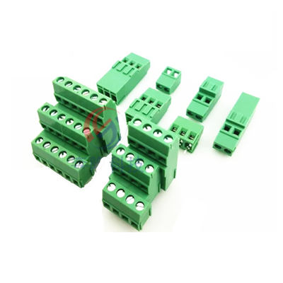 5.08mm / 5.00mm Pitch PCB 3 Row Screw Terminal Blocks 2pin 3pin Jointable