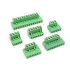 5.08mm Pitch PCB Plug-in Screw Terminal Blocks Plug Straight Pin Header with Flange